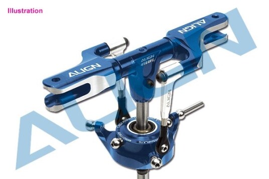Align H45162QNT 450DFC Main Rotor Head Upgrade Set/Blue
