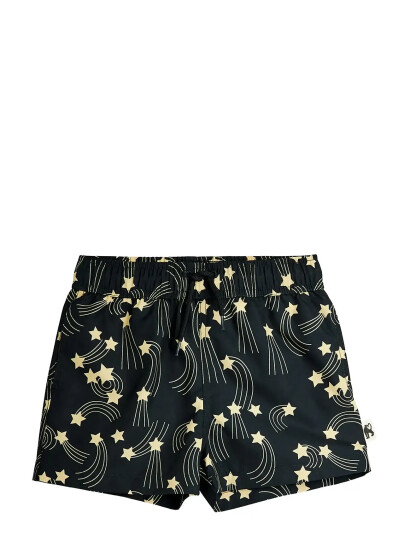 Mini Rodini Starfall Aop Swim Shorts Black 80/86