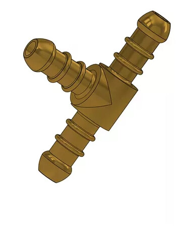 Sunwind T-Sokkel For Gasslange 10mm Sunwind T-Sokkel For Gasslange 10mm