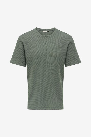 ONLY & SONS - T-skjorte onsTobie Reg SS Tee - Grå