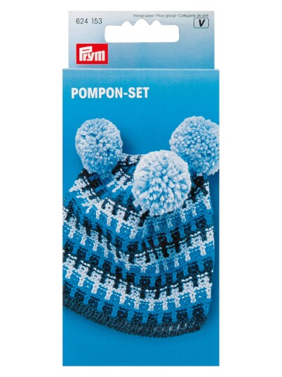 Prym Pompom-sett med 4 størrelser UTGÅR