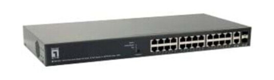 LevelOne GEP-2651 - switch - 26 ports - smart - rack-mountable (4015867198957)
