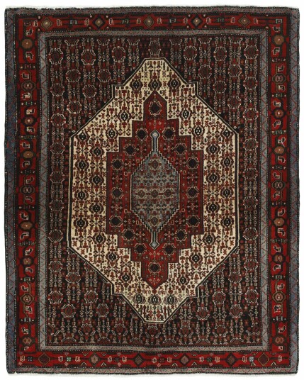 Håndknyttet. Opphav: Persia Seneh Teppe 127x155