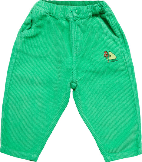 Bobo Choses Mush Monsters Duo Corduroy Pants Green 92