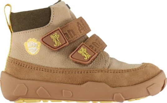 Affenzahn Vintersko - Vennlig - Tiger - Affenzahn - 29 - Vinterstøvler Beige Brun Gul
