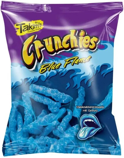 Chrunchies   Blue Flame 90 gram   Takim"s Tyskland