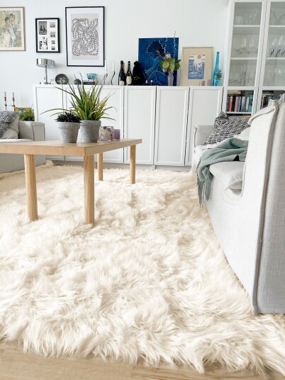 Ryetepper Pomaire offwhite Størrelse: 160 x 230 cm