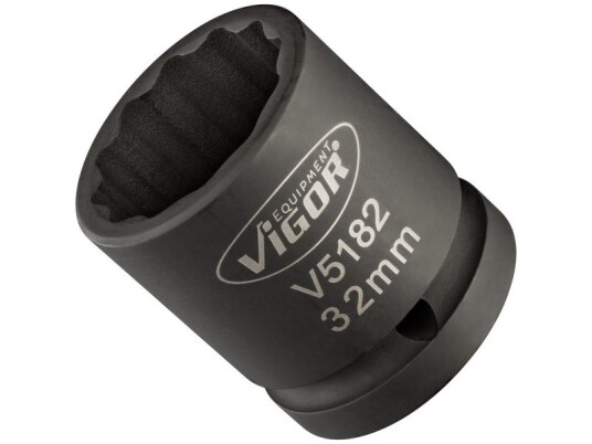 Vigor V5182, Sokkel, 3/4", Metrisk, 1 Hoved(Er), 32 Mm, Matte Vigor V5182, Sokkel, 3/4", Metrisk, 1 Hoved(Er), 32 Mm, Matte