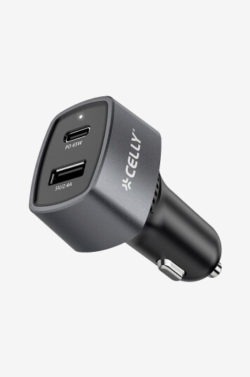 Celly Billader 1xusb c PD 1xusb a 65w
