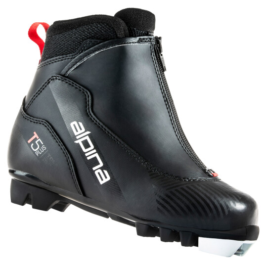 Alpina XC Boots T 5 Plus Jr. 22/23, klassiskstøvel junior 28 BLACK/WHITE Alpina XC Boots T 5 Plus Jr. 22/23, klassiskstøvel junior 28 BLACK/WHITE