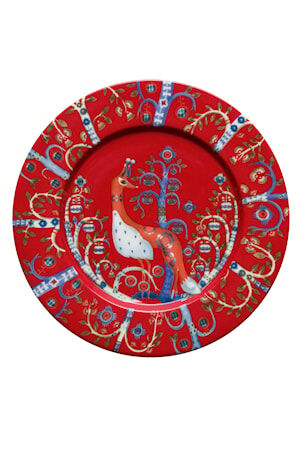 Iittala Taika Tallerken 22 cm rød