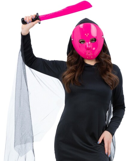 Rosa Hockeymaske og Machete Rosa Hockeymaske og Machete
