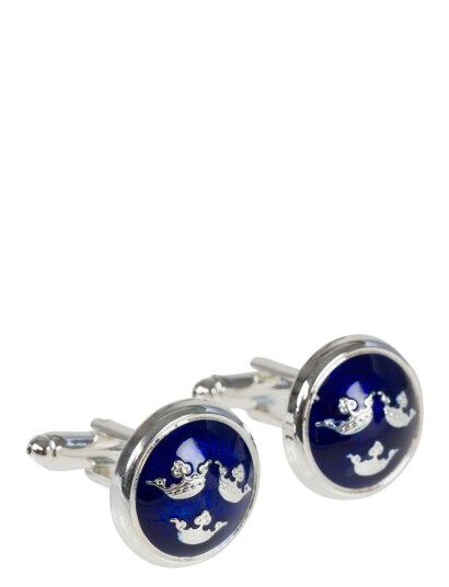 Portia 1924 Cuff Links - Silver - ONE SIZE