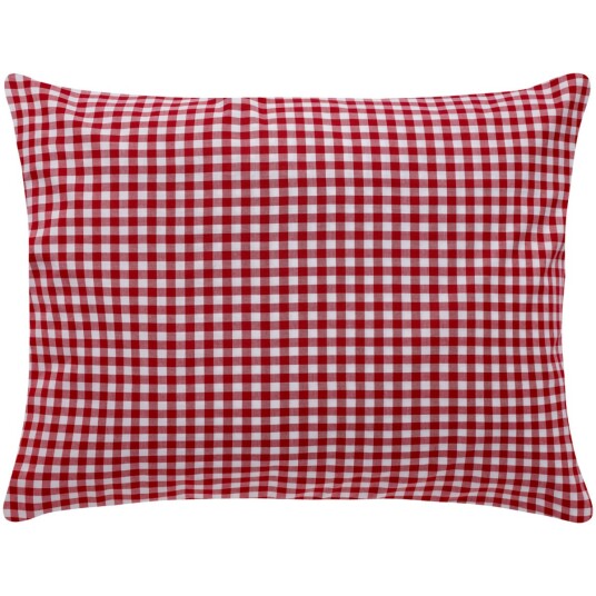 ERWIN M. Putetrekk Tux med konvoluttåpning Renforcé; 70x90 cm (LxB); Rød