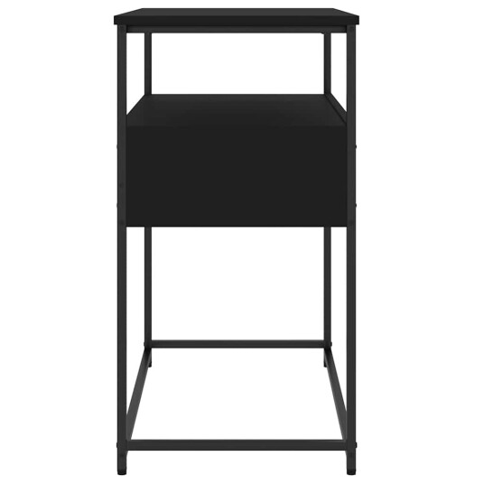 Konsollbord svart 75x40x75 cm konstruert tre 8720845421069
