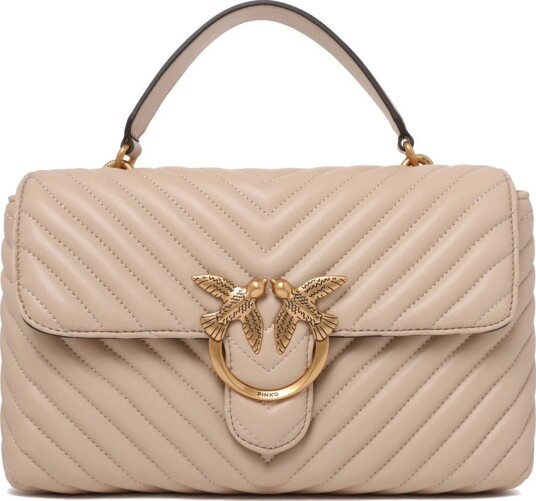 Pinko Dame Vesker Beige ONE SIZE,