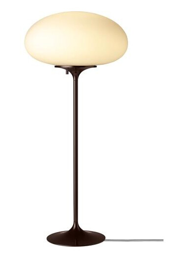 GUBI Stemlite Bordlampe Dimbar Stor Sort Rød