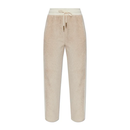Moncler Dame Bukser Beige S Moncler Dame Bukser Beige S