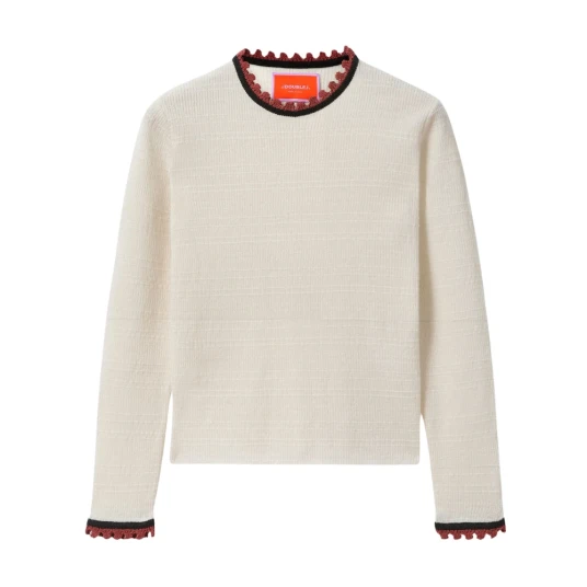 La DoubleJ Dame Strikkevarer Beige XS, La DoubleJ Dame Strikkevarer Beige XS,
