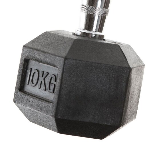 Nordic Fighter Hexhantel Gummerad