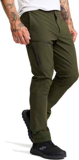 Revolutionrace Surmount Hiking Stretch Pants Herre Forest Night XL Turbukse & Fritidsbukse