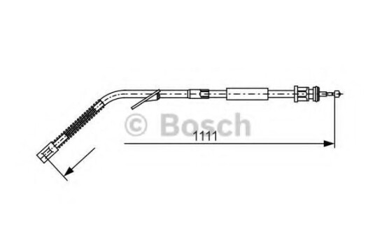 Bremsewire BOSCH 1 987 477 126