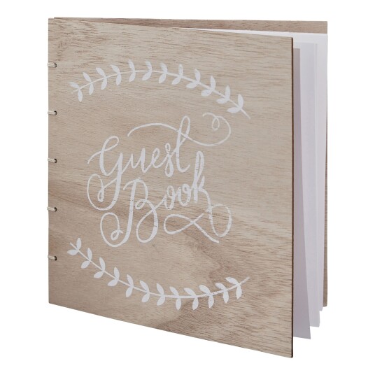 Ginger Ray Gjestebok av Tre Guest Book
