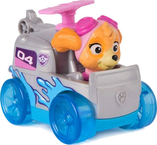 Paw Patrol Lekebil Pup Squad Splash Racer 6,3 Cm Skye