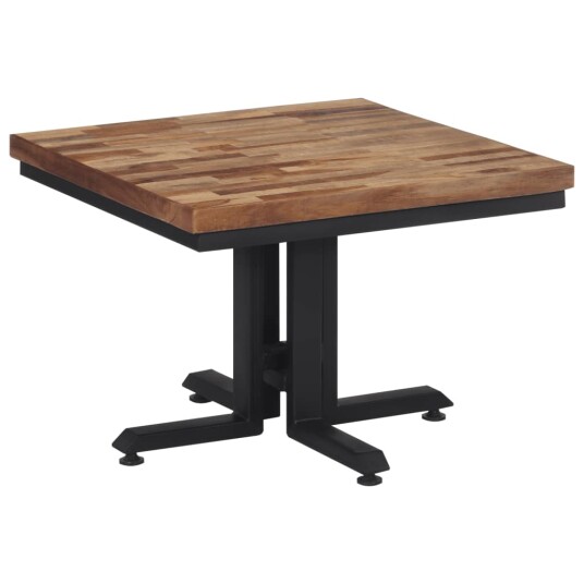 Barbord rundt 55x55x40 cm gjenvunnet heltre teak 8721012117334 Barbord rundt 55x55x40 cm gjenvunnet heltre teak 8721012117334