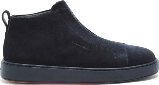 Santoni Herre Sko Blå 44 EU,