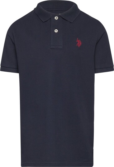U.S. Polo Assn. Dhm Pique Polo Navy 122 U.S. Polo Assn. Dhm Pique Polo Navy 122