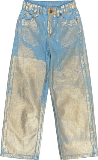 The New Light Blue Denim Rosanna Wide Jeans 13 14