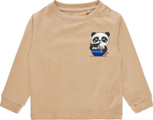 The New Siblings Genser TnsInor Cornstilk m. Panda The New 62 Genser Beige