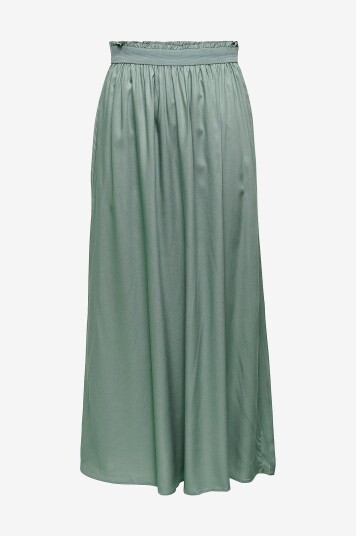 Only Carmakoma Maxi skjørt carVenedig Life Long Skirt Grå
