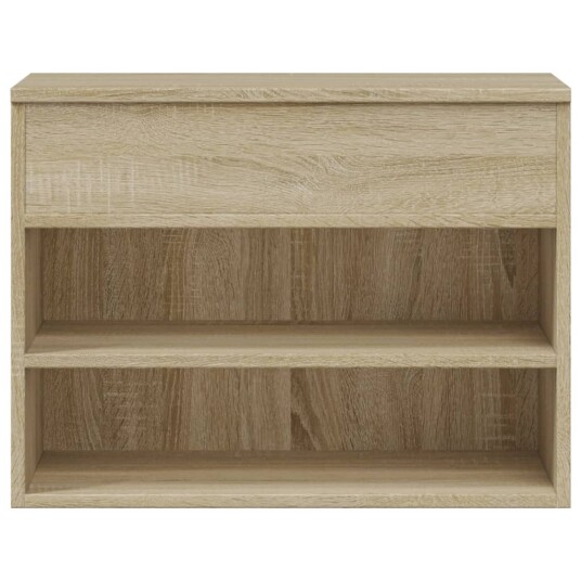 vidaXL Skobenk sonoma eik 60x30x45 cm sponplater