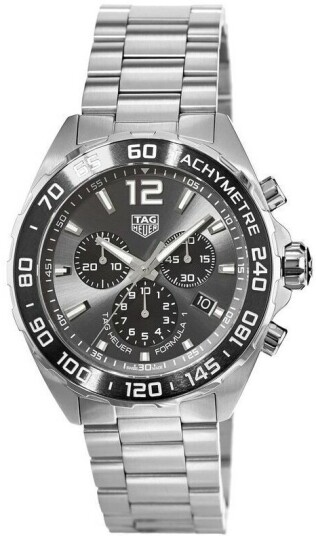 TAG Heuer Herreklokke CAZ1011.BA0842 Formula 1 Grå/Stål Ø43 mm