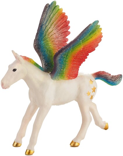 Mojo Fun Regnbue Pegasus Føll Lekefigur 3+ År Mojo Fun Regnbue Pegasus Føll Lekefigur 3+ År
