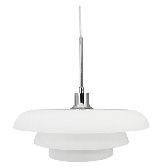 Dyberg Larsen AVA Taklampe D40 Opal/ Krom