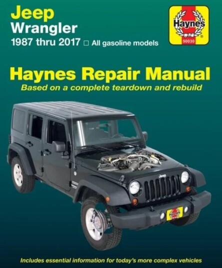 Jeep Wrangler ('87-'17) Av Haynes Publishing