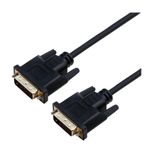 ELETRA DVI M 1M KABEL, SVART