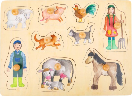 Small Foot Farm And Country Life Puzzle Small Foot Farm And Country Life Puzzle