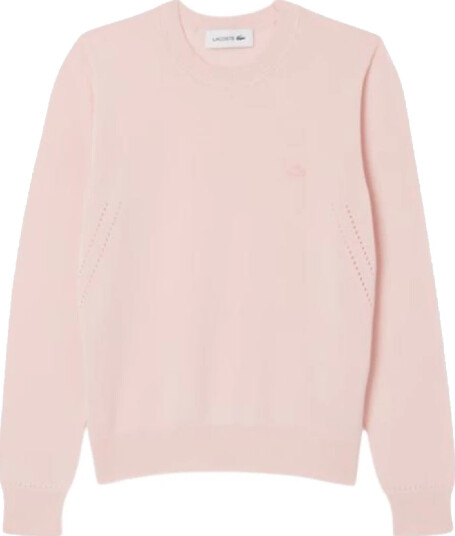 Lacoste Dame Strikkevarer Rosa 2XL, Lacoste Dame Strikkevarer Rosa 2XL,