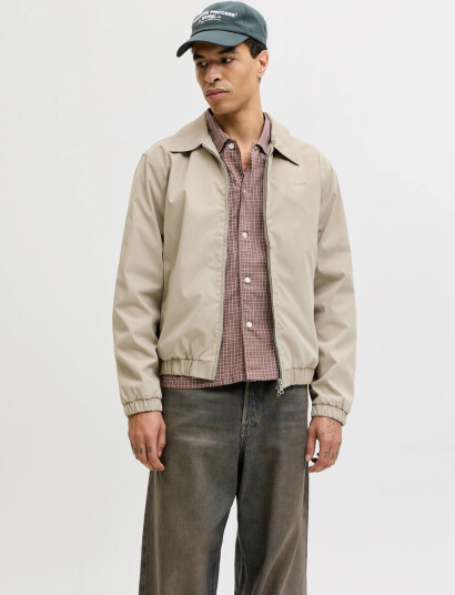 Jack & Jones Jorcatskills Harrington Jacket Sn Beige L