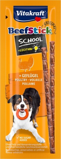 Vitakraft Stick School Fjærkre 10 Stk Beef 20 G