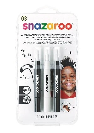 Paleda AB Snazaroo Ansiktsmalingssett Brushpen Monochrome