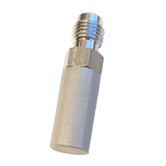2 Micron S.S Diffusion Stone med - MFL Thread nippel