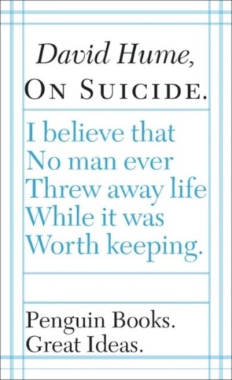 On Suicide Av David Hume