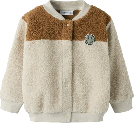 Name It Nmmballas Ls Nreg Teddy Card   Cream   110
