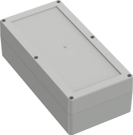 Tru Components TC 13865176 240,2 × 120,1 × 75,1 mm ABS Lys Grå