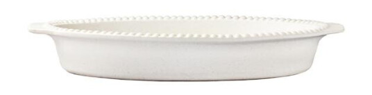 PotteryJo - DARIA ovnsform 35 cm cotton white PotteryJo - DARIA ovnsform 35 cm cotton white